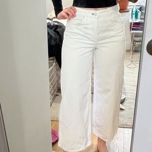 Size 27 Wide Straight Leg Rag & Bone Jeans Andi High Ride Ankle Wide Leg